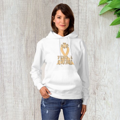 Find A Cure Womens Hoodie