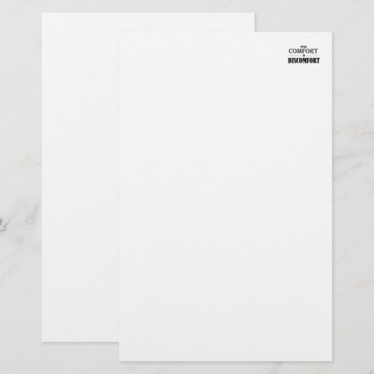 Find Comfort In Discomfort (Front/Back)