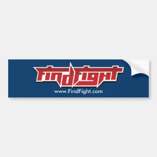 Find Fight Bumper Sticker