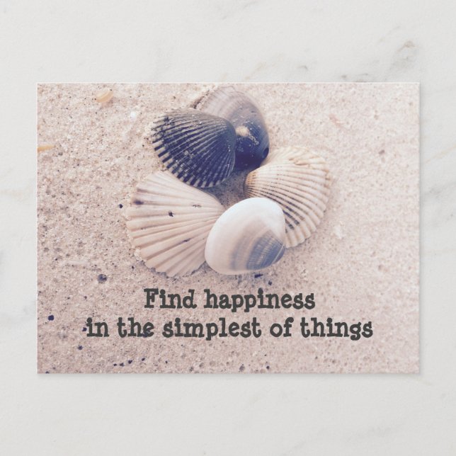Find happiness postcard (Front)