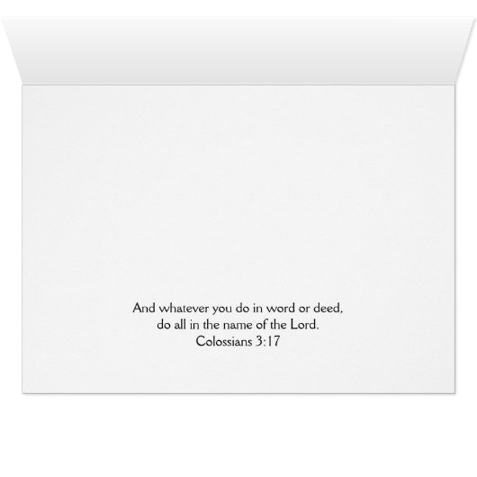 Find in each day a chance... (Inside Horizontal (Bottom))