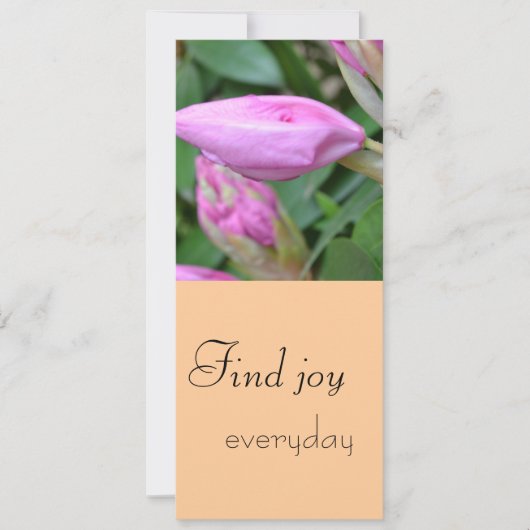 Find Joy Everyday Bookmark (Front)