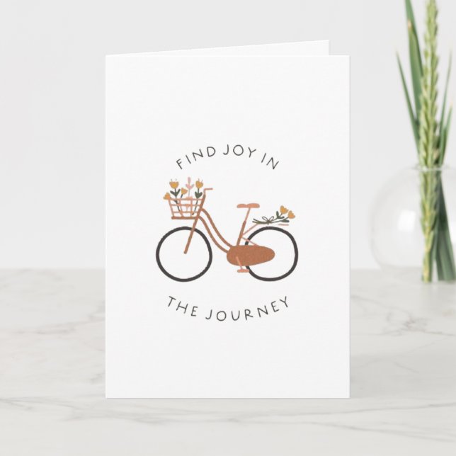 Find Joy Folded Greeting Card (Front)