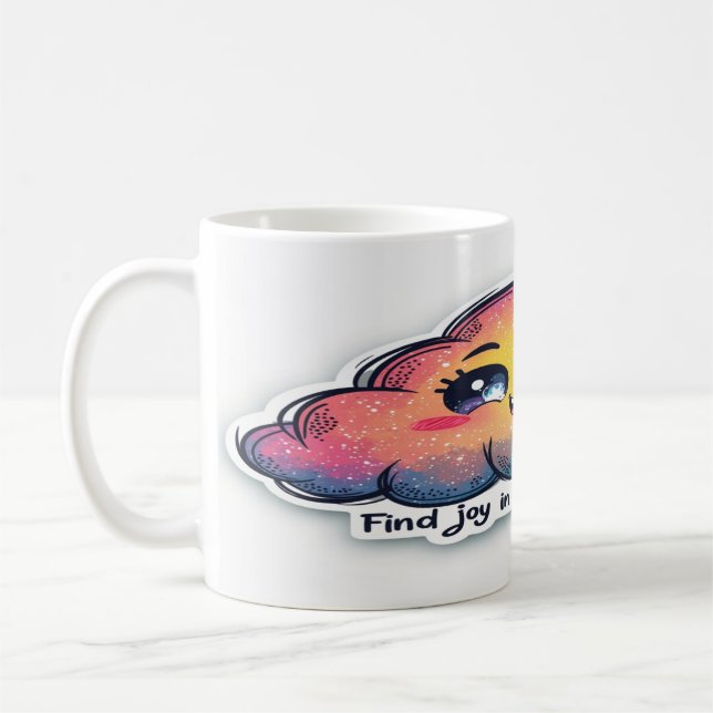 Find Joy in Every Storm - Inspirational  Coffee Mug (Left)