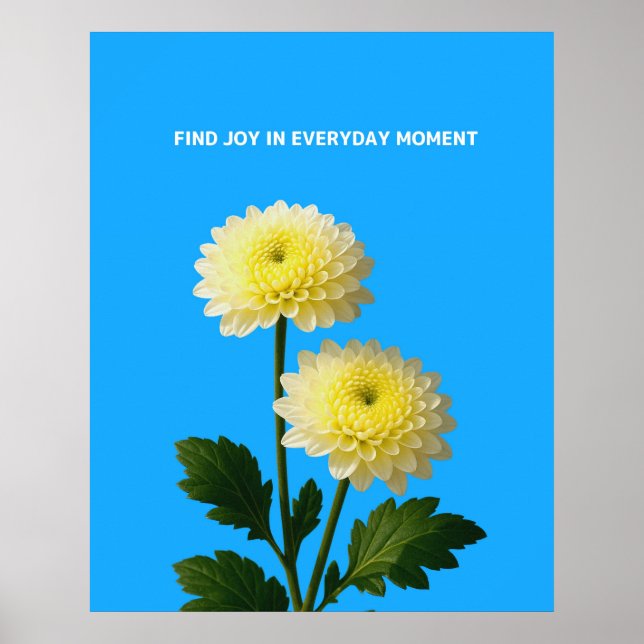 Find Joy in Everyday Moment Poster (Front)