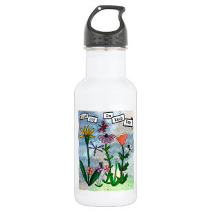 Find Joy in the Day Stainless Steel Water Bottle