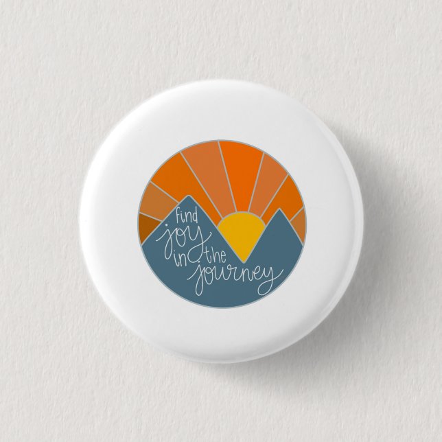 Find Joy in the Journey Button (Front)