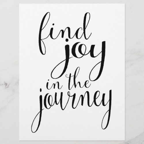 Find Joy in the Journey _ Inspirational Quote