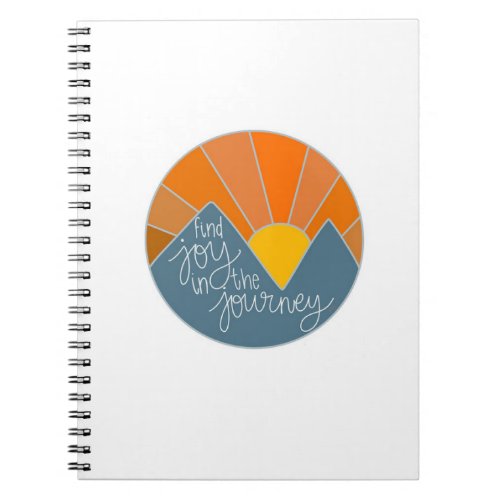 Find Joy in the Journey Notebook