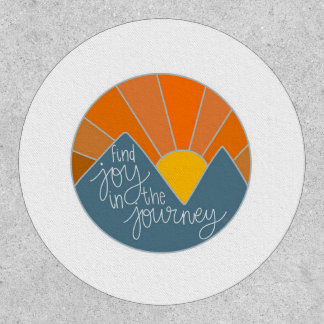 Find Joy in the Journey Patch