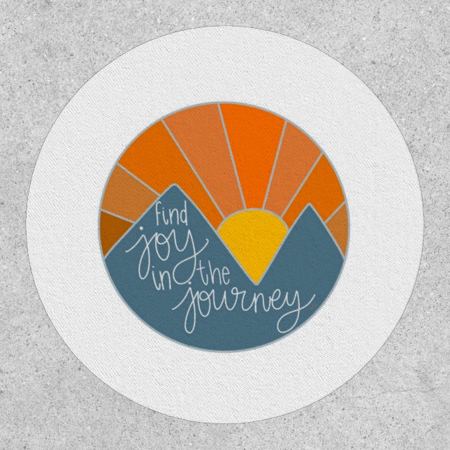 Find Joy in the Journey Patch (Front)