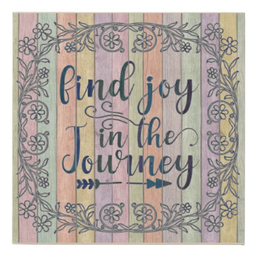 Find Joy in the Journey Wall Art