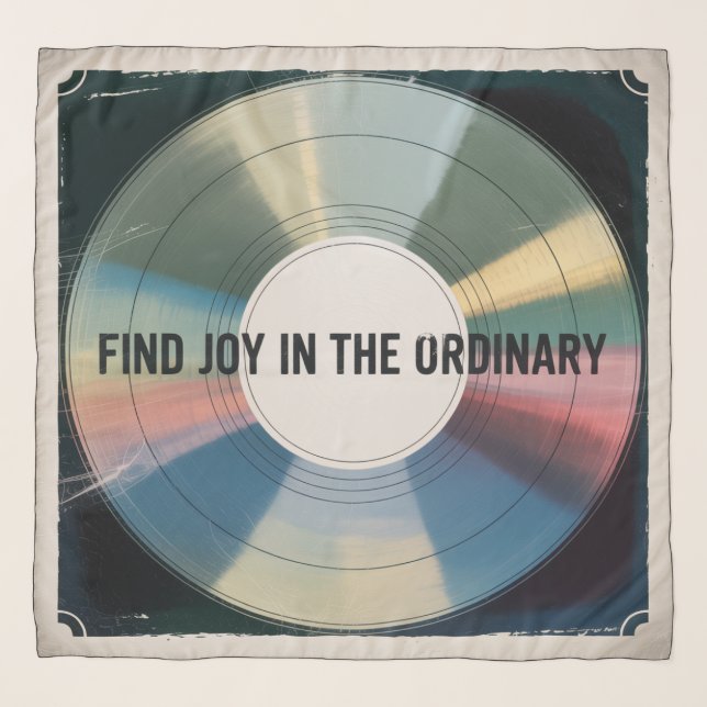 Find Joy In The Ordinary Scarf (Front)