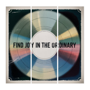 Find Joy In The Ordinary Triptych