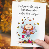 Find joy in the simple, little things girl playing
