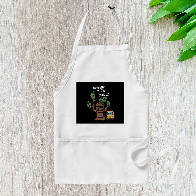 Find Me In The Forest Adult Apron (Creator Uploaded)