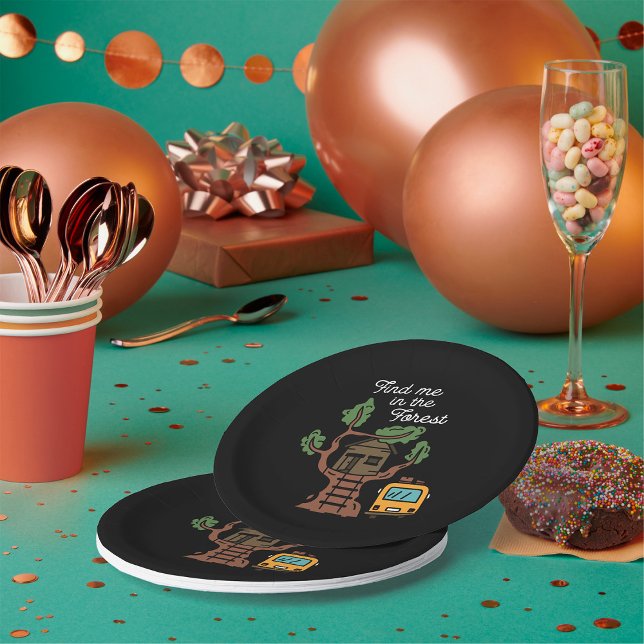 Find Me In The Forest Paper Plates (Creator Uploaded)