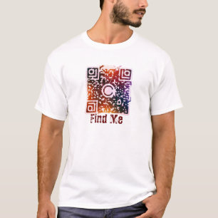 Find me QR code Men's Basic T-Shirt