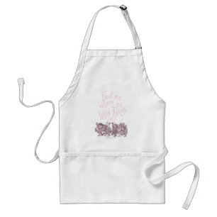 Find Me Where the Wild Things Are Adult Apron