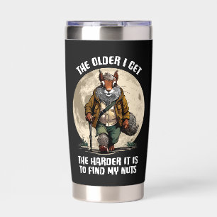 Find My Nuts - funny squirrel Insulated Tumbler