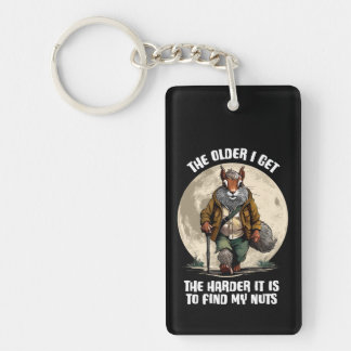 Find My Nuts - funny squirrel Keychain
