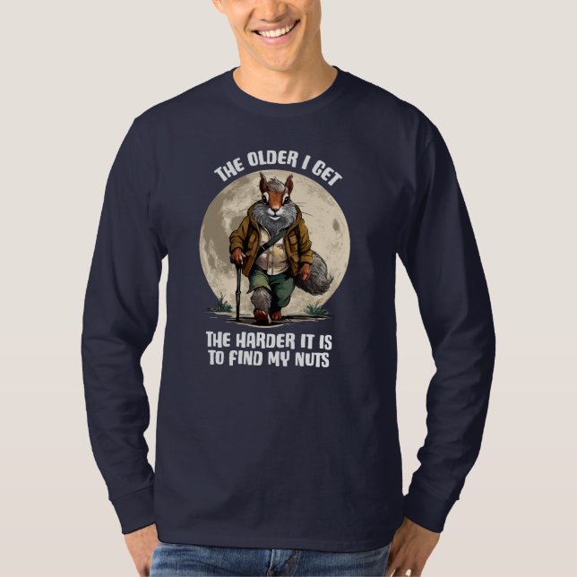 Find My Nuts - funny squirrel T-Shirt (Front)