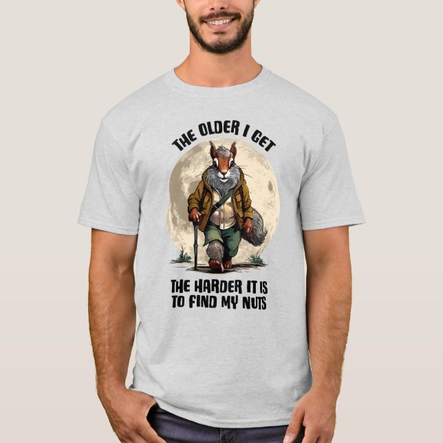 Find My Nuts - funny squirrel T-Shirt (Front)