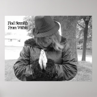 Find Strength From Within Poster