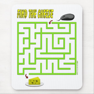 Find the Cheese Mouse Maze Standard Pad