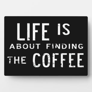 Find the Coffee plaque