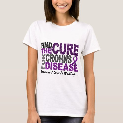 Find The Cure 1 CROHNâS DISEASE T_Shirts  Gifts