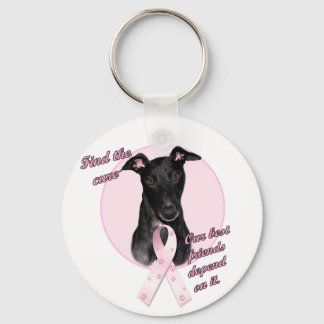 Find the Cure ~ Pink Keychain