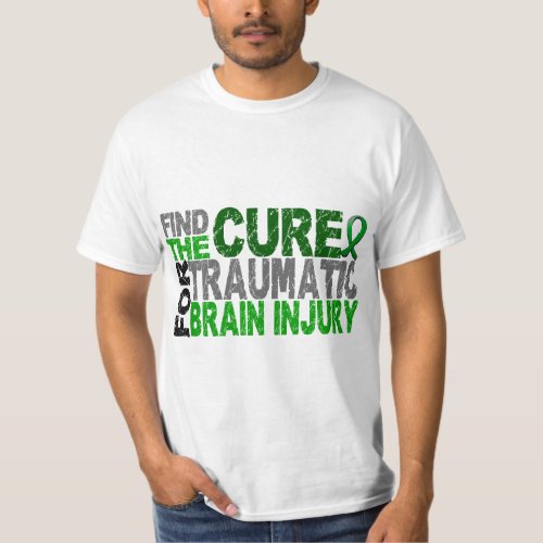 Find The Cure Traumatic Brain Injury TBI T_Shirt