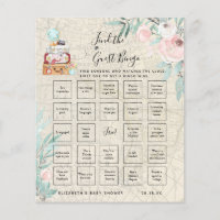 Find The Guest Bingo | Baby Shower Game