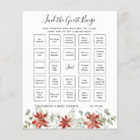 Find The Guest Bingo | Baby Shower Game