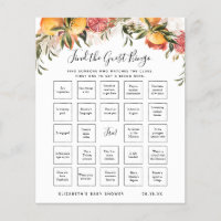 Find The Guest Bingo | Baby Shower Game