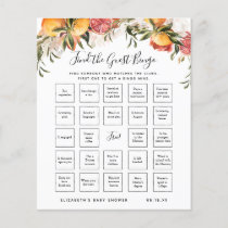 Find The Guest Bingo | Baby Shower Game