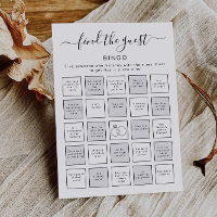 Find the Guest Bingo | Printable Bridal Shower 