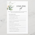 Find the Guest Greenery Bridal Shower Game<br><div class="desc">Find the Guest Greenery Bridal Shower Game</div>