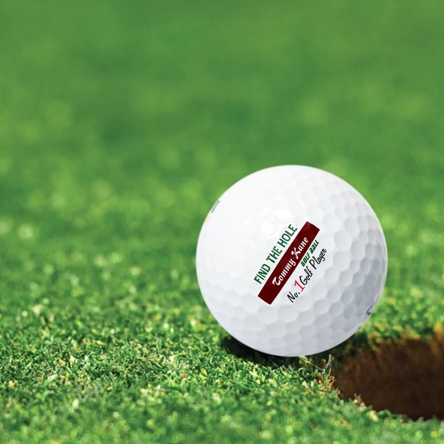 find the hole personalized golf balls (Creator Uploaded)