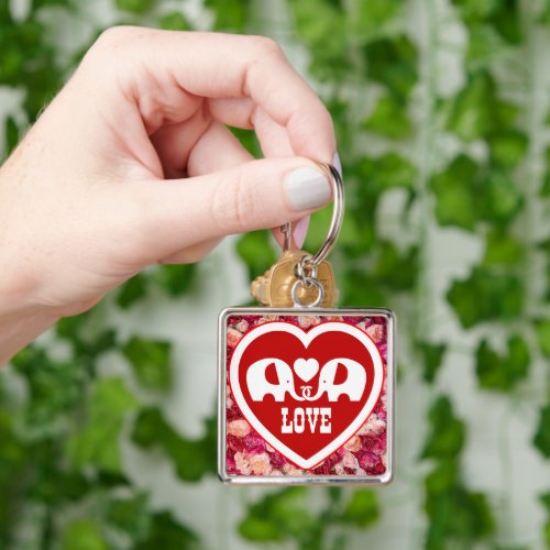 Find the Key to Your Heart Love Keychain