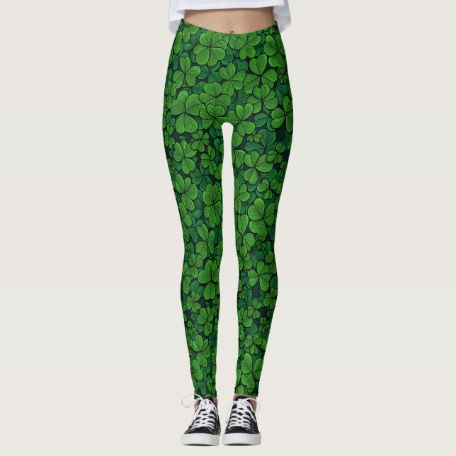 Find the lucky clover 2 leggings (Front)