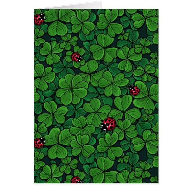 Find the lucky clover cards (Front)