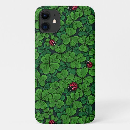 Find the lucky clover iPhone 11 case