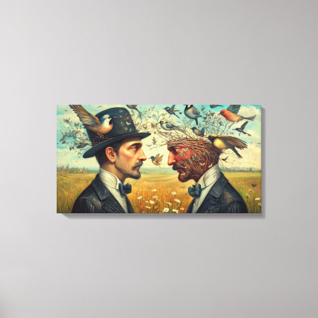 Find the new nest canvas print (Front)