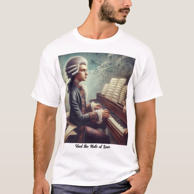Find The Note of Love T-Shirt (Front)