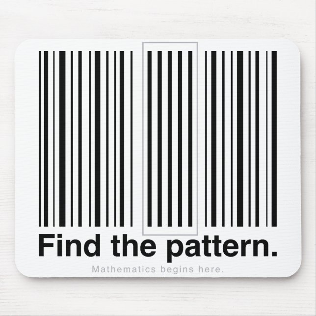 Find_the_pattern Mouse Pad (Front)