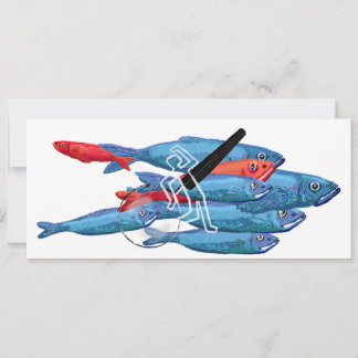Find the red herrings crime mystery party invitation