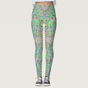 New Harmony and Balance Leggings Women's Small Green CHB60102