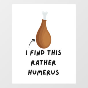  Find This Rather Humerus Floor Decals